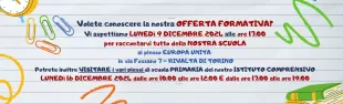 OPEN DAY SCUOLA PRIMARIA