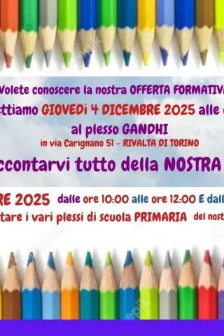 OPEN DAY SCUOLA PRIMARIA
