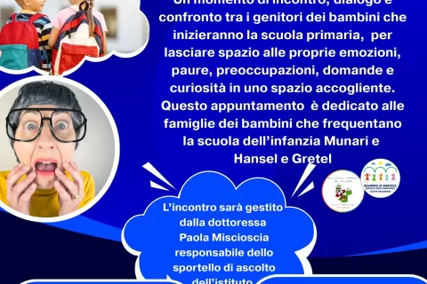 "Ciao io vado in prima"
