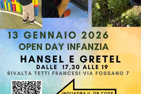 OPEN DAY SCUOLA DELL'INFANZIA HANSEL E GRETEL