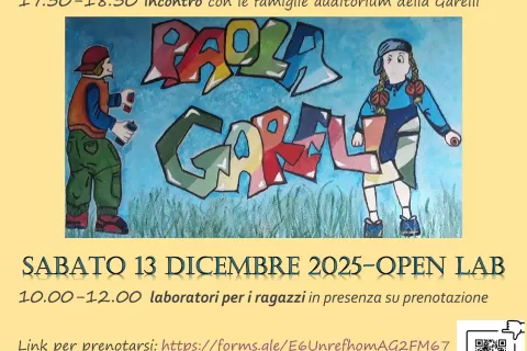 OPEN DAY SCUOLA SECONDARIA DI 1° GRADO "PAOLA GARELLI"